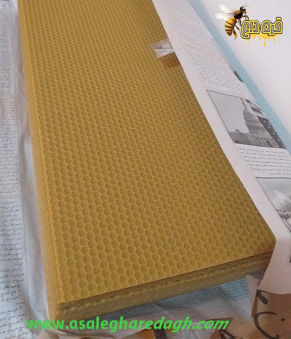 ورق موم آج شده