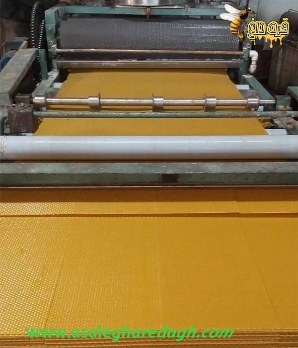 ورق موم آج شده