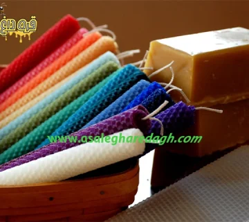 خرید موم ورق رنگی