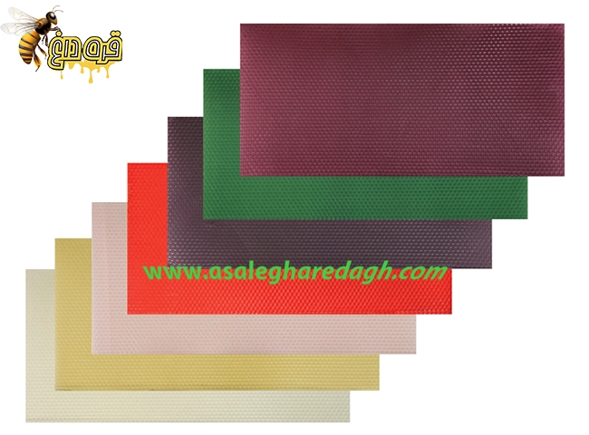 خرید موم ورق رنگی