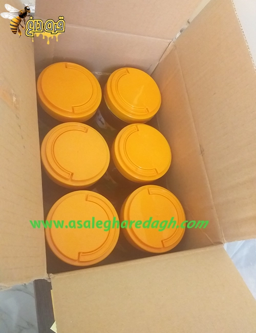 عسل طبیعی با حلبی