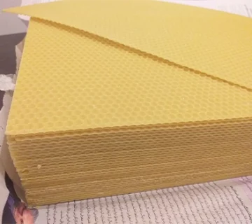 موم ورق آج شده