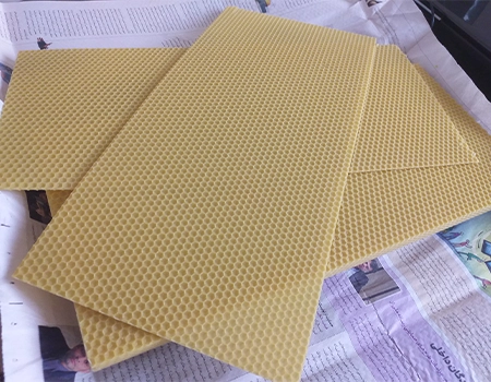 موم ورق آج شده